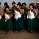 Illustration for article titled 350 Couples Married In Colorful Bolivian Mass Wedding